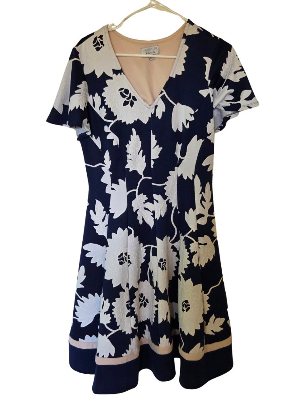 Signature by Robbie Bee Floral Midi Dress